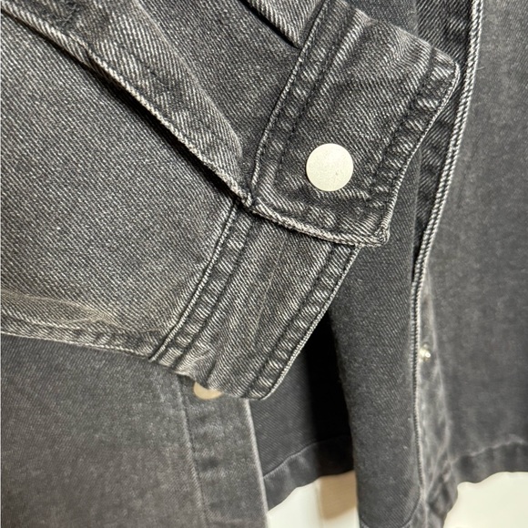 Luvamia Charcoal Denim Jacket - Picture 5 of 7